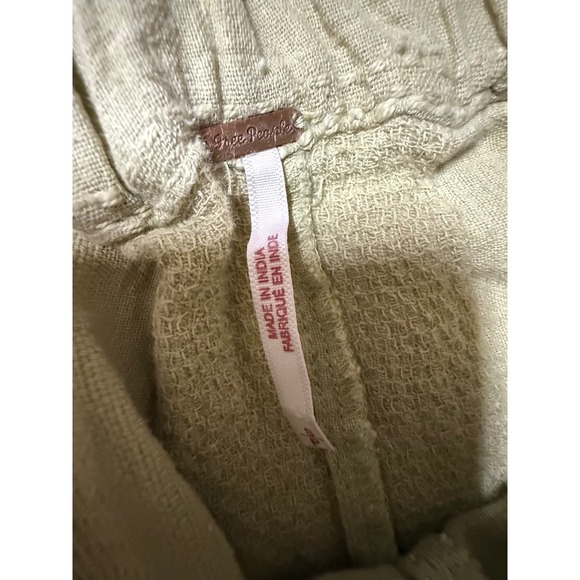 Free People Sofia Sarong Shorts Endless Summer High Waist Pleated Size Small - Picture 9 of 9